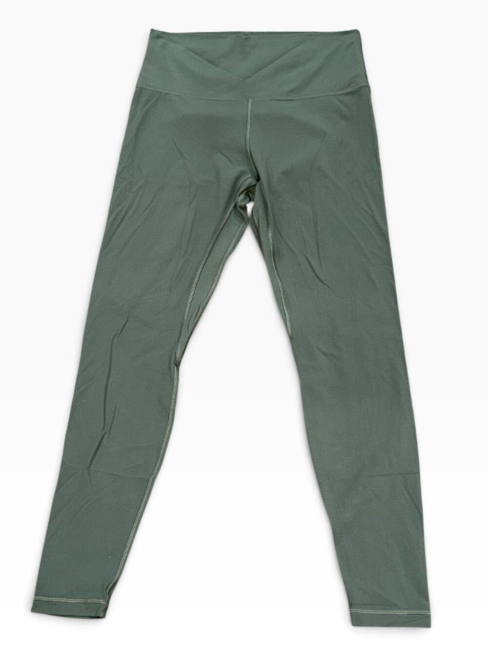 Lululemon Align 28" Leggings Sage Green Size 10 Gym Athletic Running Workout